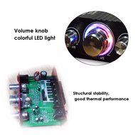 ELEGIANT [Upgraded Version]12V 15W + 15W Bluetooth Stereo Mini HiFi Amplifier with LED Light Booster Radio MP3... N9