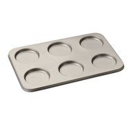 New Cuisinart AMB-6MTPBZ Non-Stick 6 Cup Muffin Top Pan-Bronze