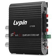 Wesel 12V Lvpin LP-838 Hi-Fi 2.1 Mini Car Motorbike Motorcycle Computer Power Amplifier Player Home CD MP3 MP4... N6