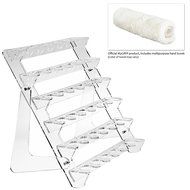 Modern Clear Acrylic 36 Nespresso Capsule Rack / Counter Top Coffee Pod Holder Display Stand - MyGift&reg; N4
