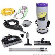 NEW Proteam Super QuarterVac Commercial Backpack Vacuum W. Head 6 qt Quarter Vac