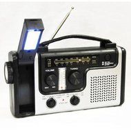 topAlert Emergency Solar Hand Crank Dynamo AM/FM/NOAA Weather Radio, New