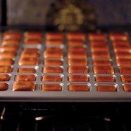 Mrs. Fields Non-Stick Miniature Brownies Pan - Bakes 48 Bite-Sized Treats N4