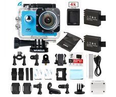 WiMiUS 4K Sports Action Camera Wifi Full HD 1080P 60fps 16MP 2.0 inch Waterproof Video Camera Car Helmet Camcorder... N15