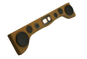 Vertically Driven Products 792515 6 Speaker Overhead Sound Bar with Dome Lights
