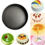UBLISS 3 PCS Heart Square and Round Shaped Nonstick Springform Pan for Cake Cheesecake Tart Quiche N3