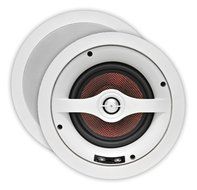 OSD Audio ICE650 6.5-inch Kevlar Woofer 150-Watt In-Ceiling Speaker with Bass and Treble Swtich, Pair