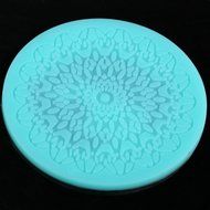 Chinatera Silicone Cake Embossing Mold Mould Maker DIY Decorating Tools (11 x11cm) N6