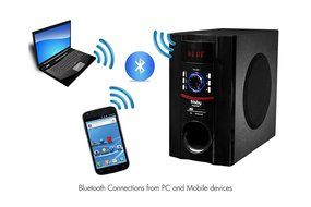 Frisby FS-5010BT 5.1 Surround Sound Home Theater Speakers System with Bluetooth USB/SD and Remote N7
