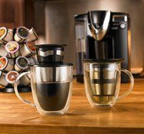 Java Concepts Reusable Single Cup Pour Over Filter for All Keurig K-cup Brewers, Tea Kettle or iCoffee. (Includes... N5