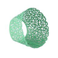 Yingwei Green Hollow Style Baking Cups Purefly Cupcake Liners Muffin Cake Molds Sets 50pcs