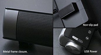 Royche MUSES MIDAS 2.0 Luxury Black Matallic Soundbar Speaker H.Q Chipset (for PC)
