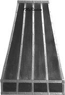 Zinc Venting Hood Wall Mount (dark hammered, 36")