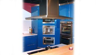Faber DIAMIS36SS: 36" x 28" Stainless Diamante Isola Island Hood N5