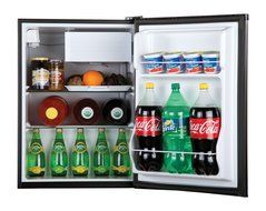 Haier HC27SF22RB 2.7 Cubic Feet Refrigerator/Freezer, Black N38