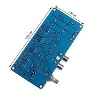 DROK TDA2030L UTC Digital Audio Amplifier 34W+34W DC 12-36V/ AC 9-25V BTL Stereo Amp Board 12V/24V, Blue N6