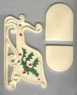 2 Piece Sleigh Candy Mold Part B