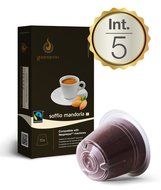 10 Nespresso&reg; Compatible Coffee Capsules $0.50/pod - Soffio Caramello (Int. 5) N4