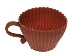 1Pcs Silicone Cupcake Molds Tea Cup Silicone Cupcake Baking Cup Bakeware for Muffins Ice Cream Bread Cake Decorating... N2