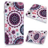 iPhone 7 Case (4.7 inch) Cute Digital Print Colorful Hard PC Back Shell Bumper Ultra Thin Slim Fit Clear Full... N13