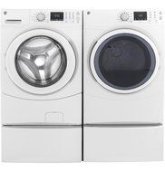 GE 4.3 Cu. Ft. White Front Loading Washer N2