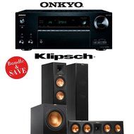 Onkyo TX-NR757 7.2-Channel Network A/V Receiver + Klipsch RP-260F + Klipsch RP-440C + Klipsch R-12SW - 3.1 Reference...
