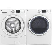 GE 4.3 Cu. Ft. White Front Loading Washer N3