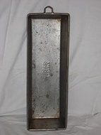 Ekcoloy Silver Beauty Tin Cake Baking Pan / Meat Pate Mold Tureen