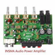 INSMA 12V 60W HiFi Stereo Digital Volume Tone Control Board Module for Audio Power Amplifier N2