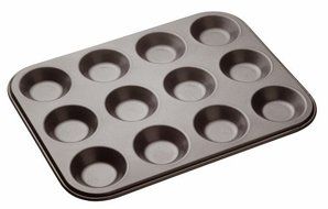 Master Class Non-Stick Twelve Hole Shallow BunT in 32 cm x 24 cm N2