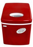 NewAir AI-100R 28-Pound Portable Icemaker, Red N29