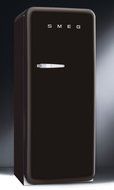 Smeg FAB28UNEL 9.22 cu. ft. 50's Style Refrigerator - Black, Left Hinge