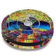Skin Decal Vinyl Wrap For IRobot Roomba 650 655 Vacuum / Colorful Skull 1