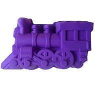 FLY Train Shape Big Silicone Cake Mold Fondant Bakeware Craft Molds For Baking N5