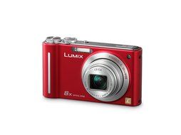 Panasonic Lumix DMC-ZR1 12.1MP Digital Camera with 8x POWER Optical Image Stabilized Zoom and 2.7 inch LCD (Red)