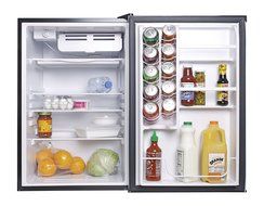 Haier HC27SF22RB 2.7 Cubic Feet Refrigerator/Freezer, Black N52