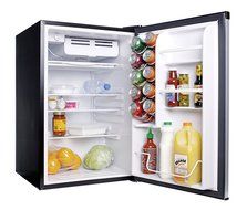 Haier HC27SF22RB 2.7 Cubic Feet Refrigerator/Freezer, Black N53