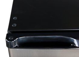 Haier HC27SF22RB 2.7 Cubic Feet Refrigerator/Freezer, Black N55