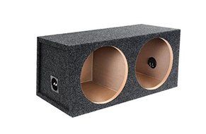 Atrend 10DS 10&quot; Dual Hatchback Style Small Sealed Subwoofer Enclosure