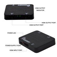HDMI Splitter, eBerry HDMI 2 Ports 1x2 Powered Splitter V1.4 Certified for Ultra HD 2160P 4Kx2K Full HD 1080P... N6