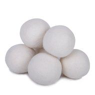 SMYLLS Wool Dryer Balls, Organic Reusable Natural Fabric Softener ,Set of 6 N2