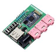 Icstation BK8000L Bluetooth Wireless Stereo Audio Receiver Amplifier Board TTL Button Control N4