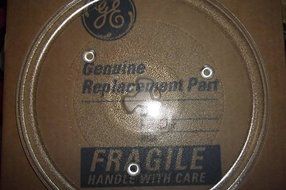 GE JES737WM03 Microwave Glass Plate - General Electric / GE WB49X10185 Microwave Glass Turntable Tray - 10 1/2&quot;