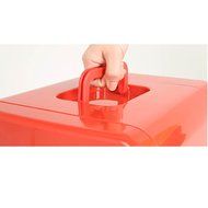 Sweden Dometic Mobicool 15L, 507oz Mini Portable Refrigerator Red 220V AC, 12V DC N3