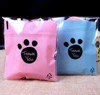 ONOR-Tech 100 PCS Lovely Cute OPP Self Adhesive Cookie Bakery Candy Biscuit Treat Gift Diy Plastic Bag (Flower) N61