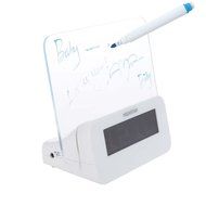 2015 Novelty Message Board Digital Timer Alarm Temperature Calendar LED Blue Light Modern Gifts Clock iG-40111