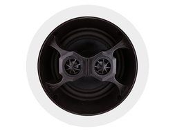 Monoprice 104619 Glass Composite 3-Way Dual Voice Coil In-Ceiling Speakers (Pair) N5