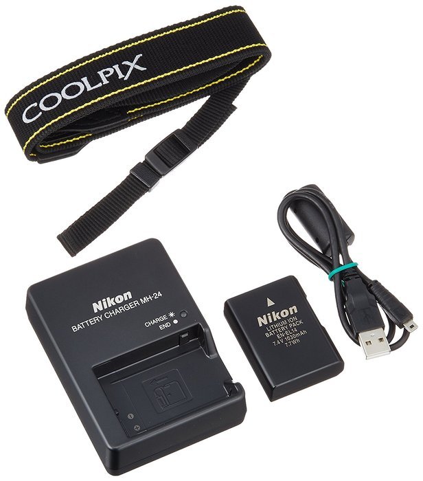 Nikon COOLPIX P7800 digital camera large aperture lens Vari-angle LCD Black P7800BK - International Version (No... N5