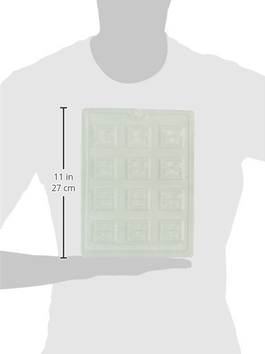 Cybrtrayd AO093 Thank You Squares Chocolate Candy Mold with Exclusive Cybrtrayd Copyrighted Chocolate Molding... N2