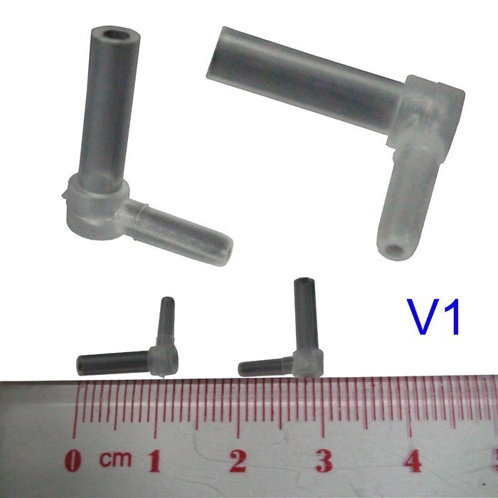 CEYE For CANON HP Brother EPSON Lexmark CISS CIS DIY Parts Tube Elbow Connector 30pcs V1